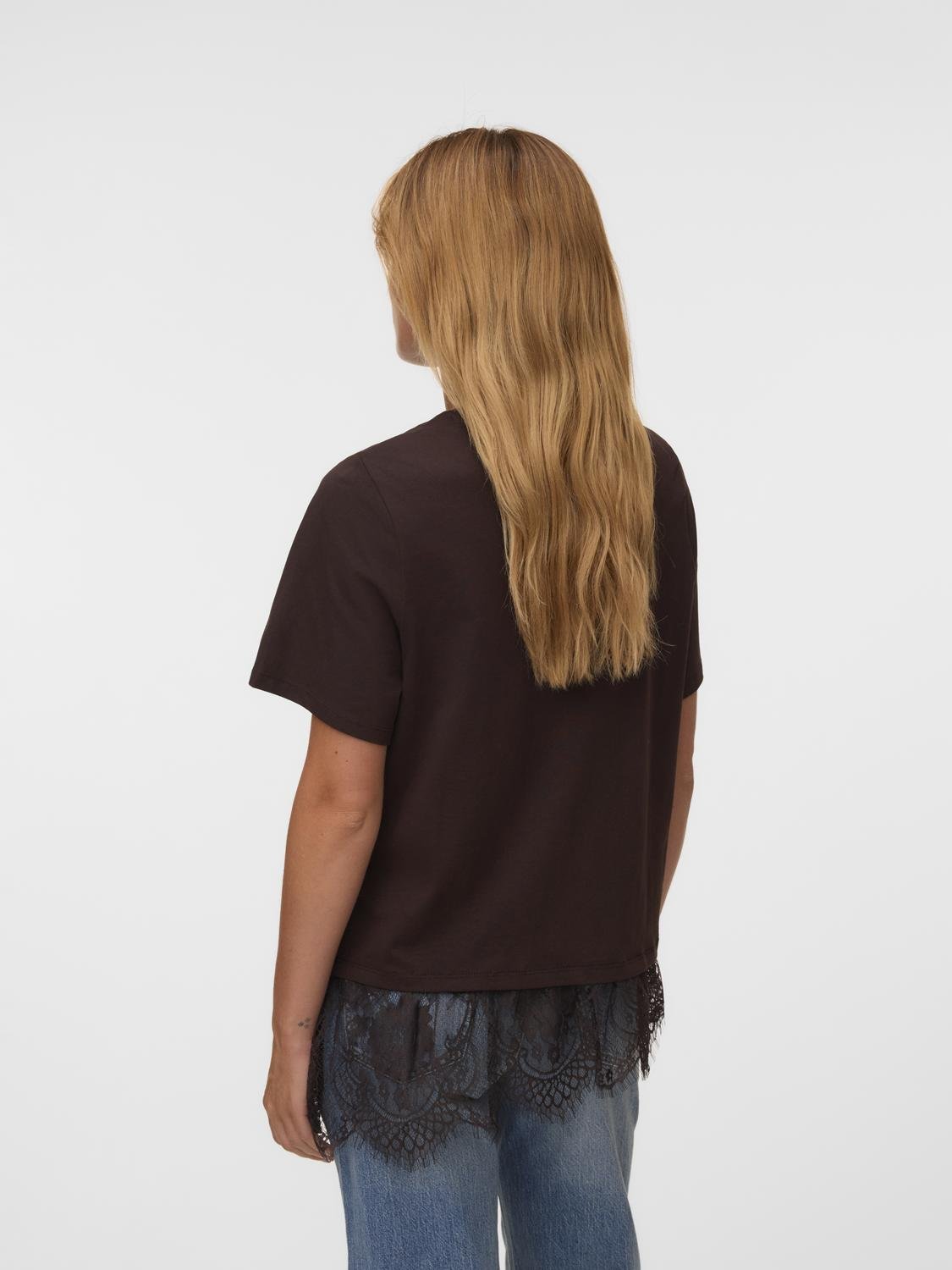 VMBRIT T-shirt - Chocolate Torte - VERO MODA & VILA Bergvik
